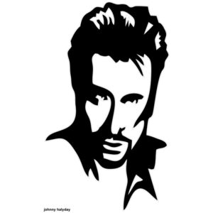 Motif Johnny Halyday