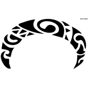 Motif Lune maori
