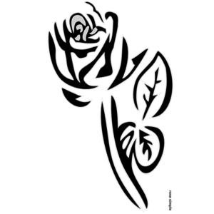Motif Rose Simple